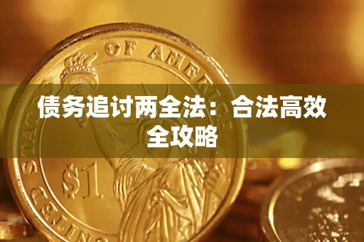 武汉债务追讨两全法：合法高效全攻略