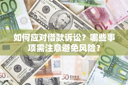 武汉如何应对借款诉讼？哪些事项需注意避免风险？