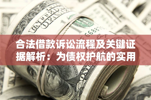 武汉合法借款诉讼流程及关键证据解析：为债权护航的实用指南