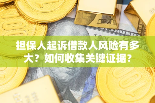 武汉担保人起诉借款人风险有多大？如何收集关键证据？