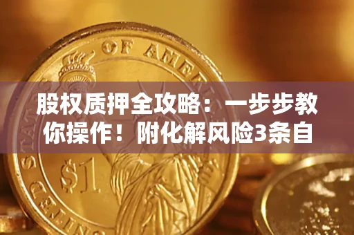 武汉股权质押全攻略：一步步教你操作！附化解风险3条自救法则