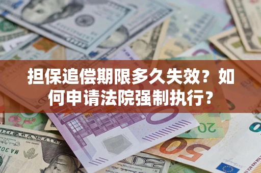 武汉担保追偿期限多久失效？如何申请法院强制执行？