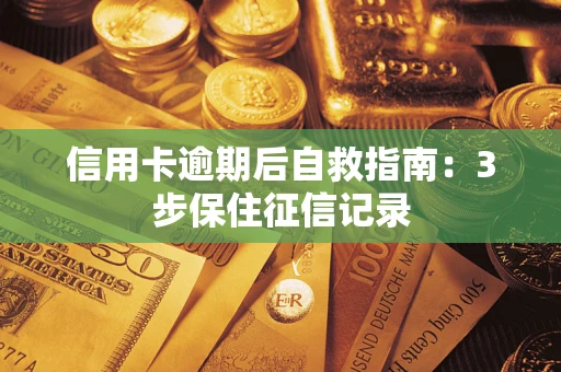 武汉信用卡逾期后自救指南：3步保住征信记录