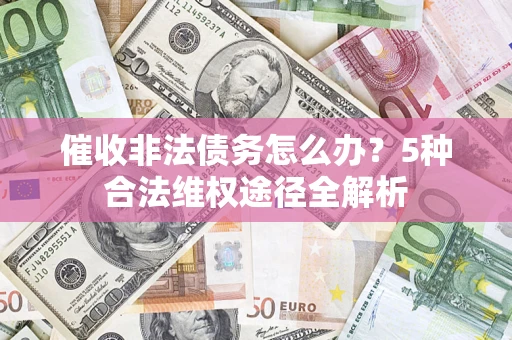武汉催收非法债务怎么办？5种合法维权途径全解析