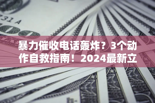 武汉暴力催收电话轰炸？3个动作自救指南！2024最新立案标准全解析