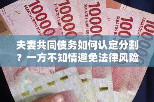 武汉夫妻共同债务如何认定分割？一方不知情避免法律风险必看！